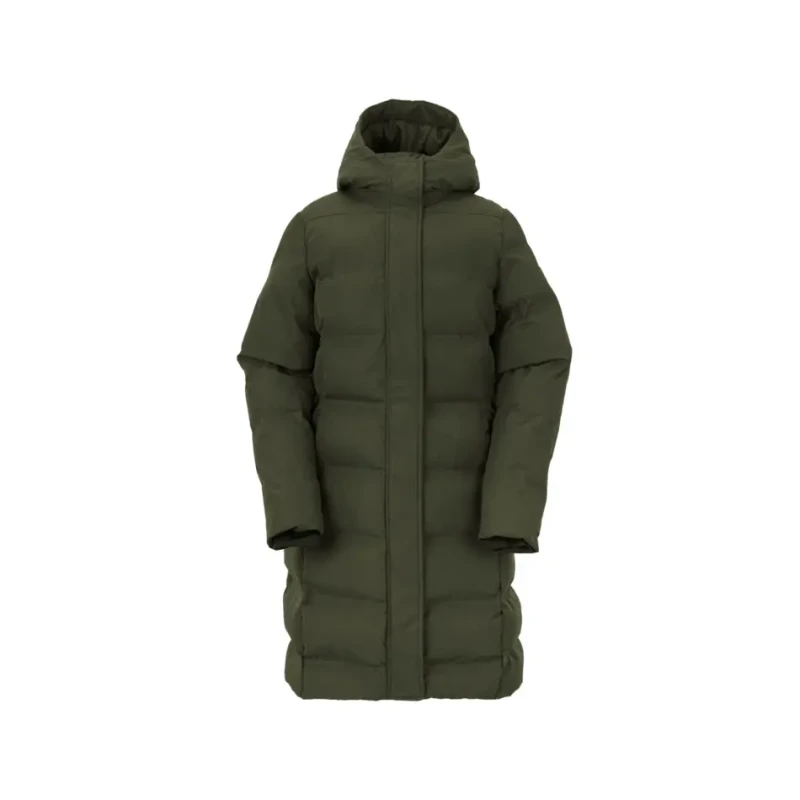 Image of Womens long hooded down jacket Dare 2B Wander Vert Female 48