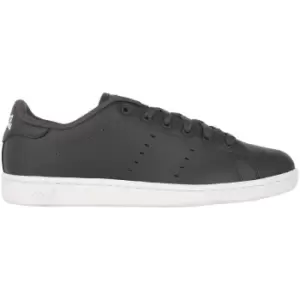 Image of Lonsdale Leyton Leather Mens Trainers - Grey