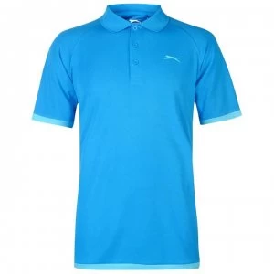 Image of Slazenger Court Polo Mens - Blue