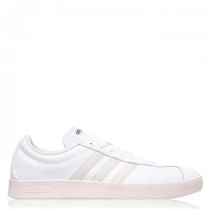 Image of adidas adidas VL Court 2 Leather Trainers Mens - White/Grey