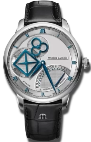 Image of Maurice Lacroix Watch Masterpiece Square Wheel Retrograde
