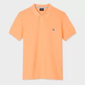 Image of Paul Smith Mens Reg Fit Ss Polo Shirt Zebra
