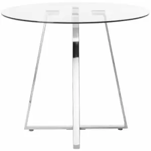 Image of Metropolitan Round Dining Table - Premier Housewares