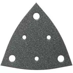 Image of Fein 63717108047 Delta grinder blade Hook-and-loop-backed, Punched Grit size 40 Width across corners 80 mm 5 pc(s)
