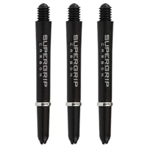 Image of Harrows Super Grip Carbon Shafts Midi Black/Silver