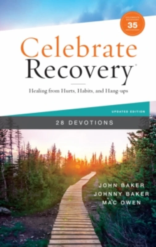 Image of Celebrate Recovery Booklet, 28 Devotions, 35th Anniversary Edition. Paperback. By John Baker, Johnny Baker, Mac Owen Books