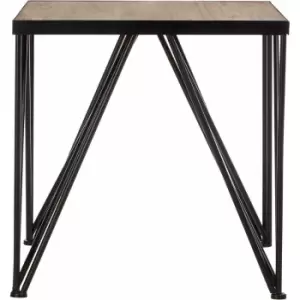 Image of New Foundry Square Side Table - Premier Housewares