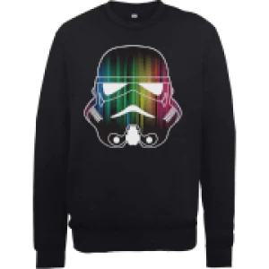 Image of Star Wars Vertical Lights Stormtrooper Sweatshirt - Black - XL