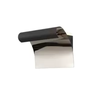 Image of Wall Lamp, 1 x 12W LED, 3000K, 840lm, Sand Anthracite, Polished Chrome