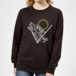 Image of Harry Potter Lupin Womens Sweatshirt - Black - S