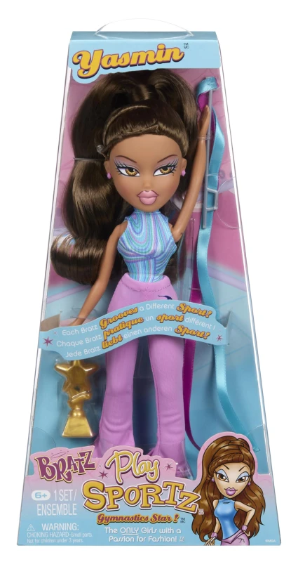 Image of Bratz Play Sportz- Yasmin (Gymnastics)