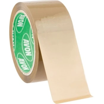 Image of Avon - Brown Polypropylene Low Noise Tape - 48MM X 66M