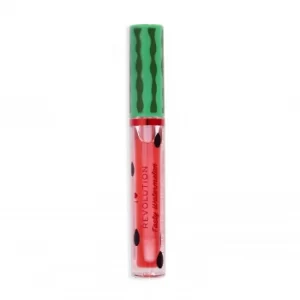 Image of Revolution Beauty I Heart Revolution Watermelon Lipgloss Melonade