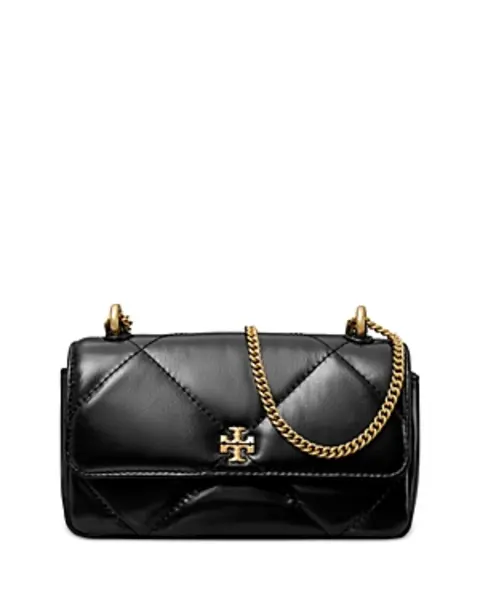 Image of Tory Burch Kira Diamond Quilted Leather Mini Flap Bag