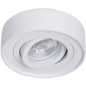 Image of Milagro Spot Light Nusa Round White 1 x GU10