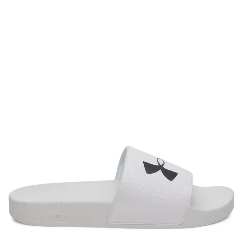 Image of Under Armour UA ARMR Slide Sn63 White/Black male 9 (44)
