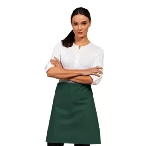 Image of Premier Ladies/Womens Mid-Length Apron (One Size) (Dark Grey)