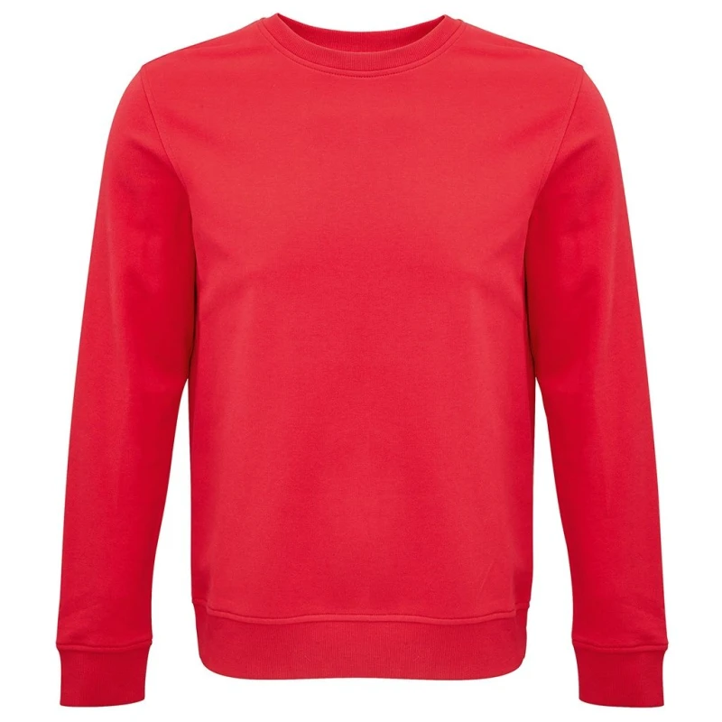 Image of SOL'S Mens Comet Sweatshirt in Red Size: XS Red Male XS