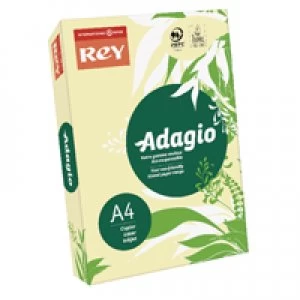 Image of Adagio Pastel Canary A4 Coloured Card 160gsm Pack of 250 201.1202