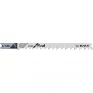 Image of Bosch U101 D Wood Cutting Jigsaw Blades Pack of 3