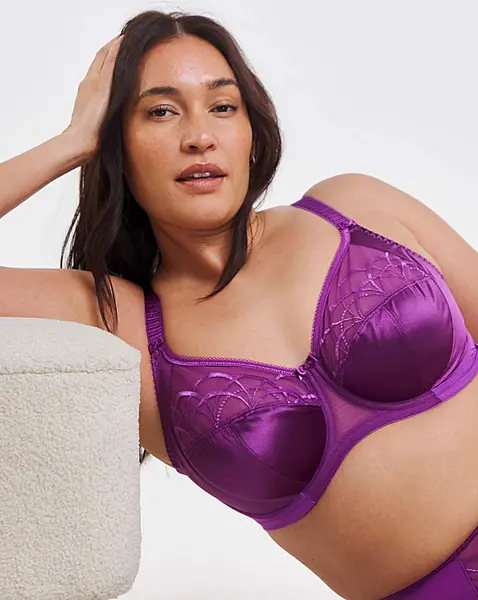 Image of Elomi Elomi Cate Full Cup Wired Bra Dahlia Dahlia Female 40HH QV00346