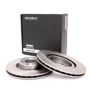 Image of RIDEX Brake disc 82B0132 Brake rotor,Brake discs OPEL,FIAT,ALFA ROMEO,COMBO Kasten/Kombi (X12),Combo Combi / Tour (X12),DOBLO Kasten/Kombi (263)
