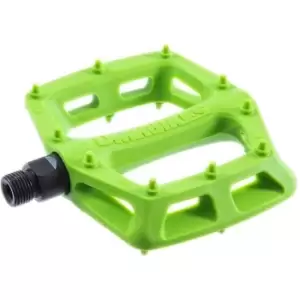 Image of DMR V6 Plastic Pedal Cro-Mo Axle - Green