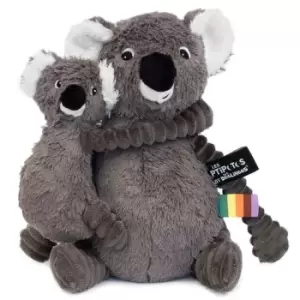 Image of Les Deglingos Trankilou The Koala Mum And Baby - Grey