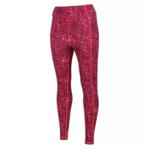 Image of Regatta Holeen Legging II - BerryPkAbstr