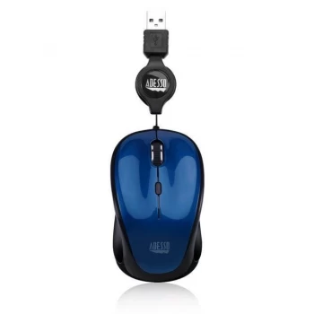 Image of Adesso iMouse S8L USB Illuminated Retractable Mini Wired Mouse