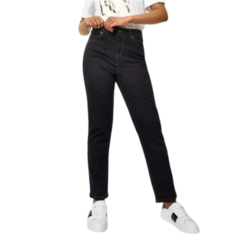 Image of Biba BIBA Kiri Slim Straight Jeans Mid Blue female 10 S