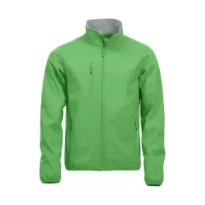 Image of Clique Mens Basic Soft Shell Jacket (XXL) (Apple Green)