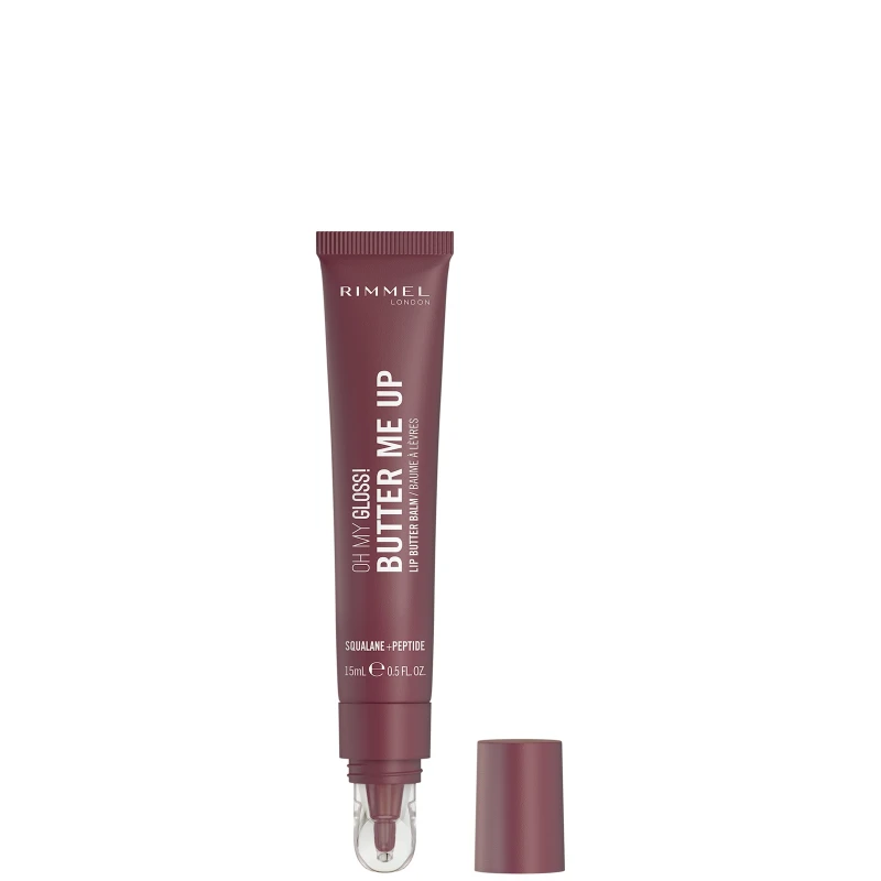 Image of Rimmel London Oh My Gloss! Butter Me Up Lip Butter Balm 15ml (Various Shades) - 004 Mellow Mocha