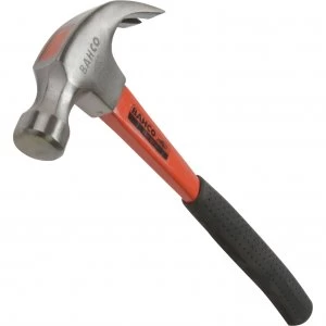 Image of Bahco Claw Hammer Fibreglass Handle 570g