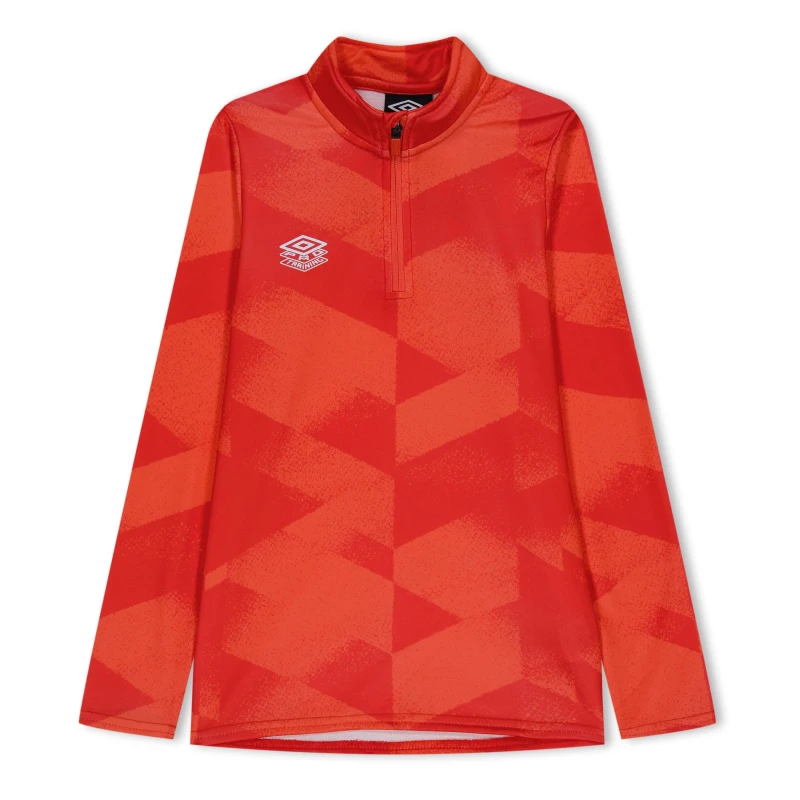 Image of Umbro PrWUp 1/2z Jn - Green Green 11 - 12 Years