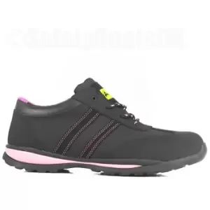 Image of Amblers Steel FS47 S1-P Trainer / Womens Shoes / Safety Shoes (4 UK) (Black) - Black