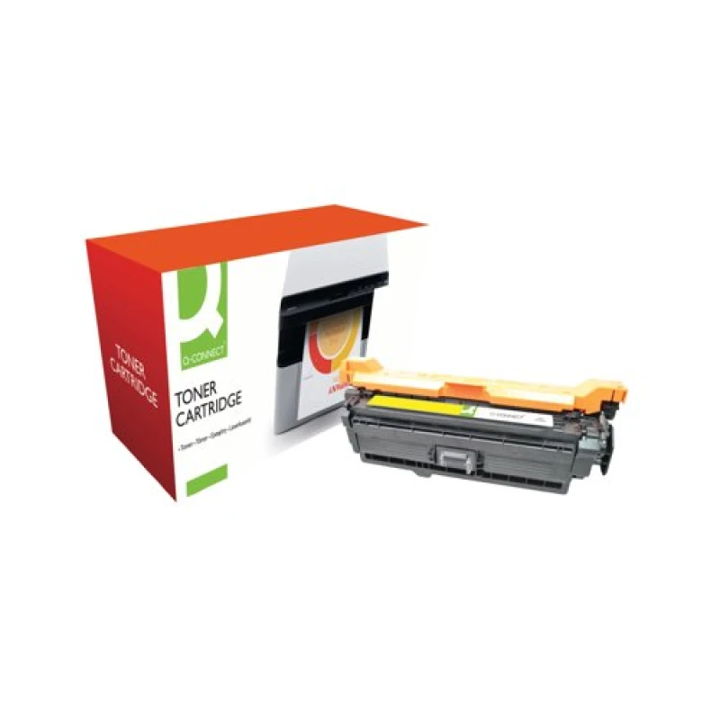 Image of Q - Connect Compatible Solution HP 507A Laserjet Toner Cartridge Yellow CE402A
