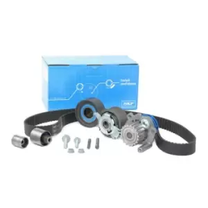 Image of SKF Water Pump + Timing Belt Kit VKMC 01263-1 VW,AUDI,SKODA,Passat Variant (3C5),GOLF VI (5K1),TIGUAN (5N_),GOLF PLUS (5M1, 521)