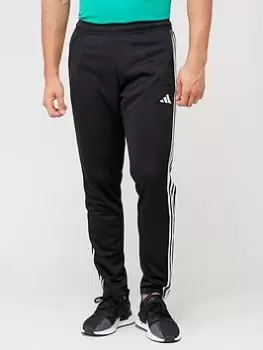 Image of adidas Performance Train Essentials 3-Stripes Training Joggers - Black/White, Size S, Men