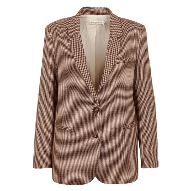 Image of La Petite Etoile Womens blazer La Petite Etoile Victorya Marron Female S
