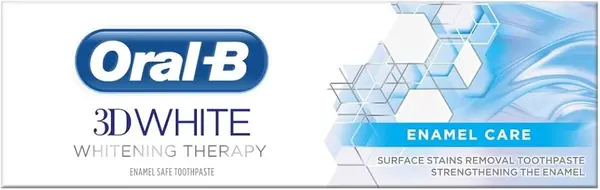 Image of Oral B 3D White Luxe Therapy Enamel Care Toothpaste 75ml