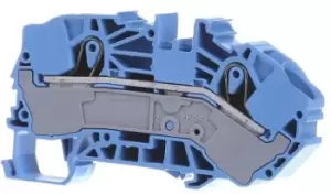 Image of Wago Blue 2016 Standard Din Rail Terminal