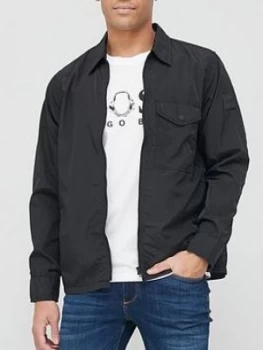 Image of Hugo Boss Lovel 6 Overshirt Black Size M Men