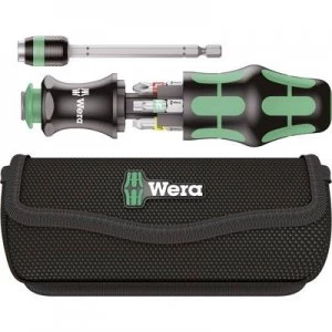Image of Wera Kraftform Kompakt 20 Tool Finder 1 Workshop Screwdriver/magazine attachment 1/4 (6.3 mm) DIN ISO 1173