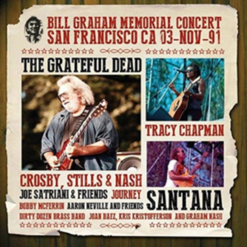 Image of Bill Graham Memorial Concert, San Francisco, CA CD / Box Set
