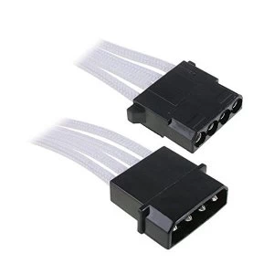 Image of BitFenix Alchemy Molex Extension Adaptor 45cm - White