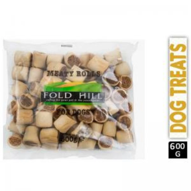 Image of Fold Hill Meaty Rolls For Dogs 600g - PACK 16 NWT6391P NWT6391P