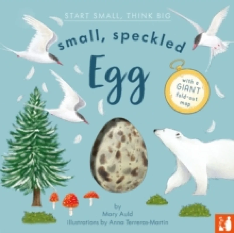 Image of Small, Speckled Egg : A fact-filled picture book about the life cycle of a bird, with fold-out migration map of the world (ages 4-8) Hardback