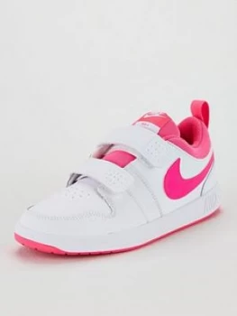 Image of Nike Pico 5 Childrens Trainers - White/Pink