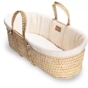 Image of Organic Palm Moses Basket - Cream - Cream - Clair De Lune